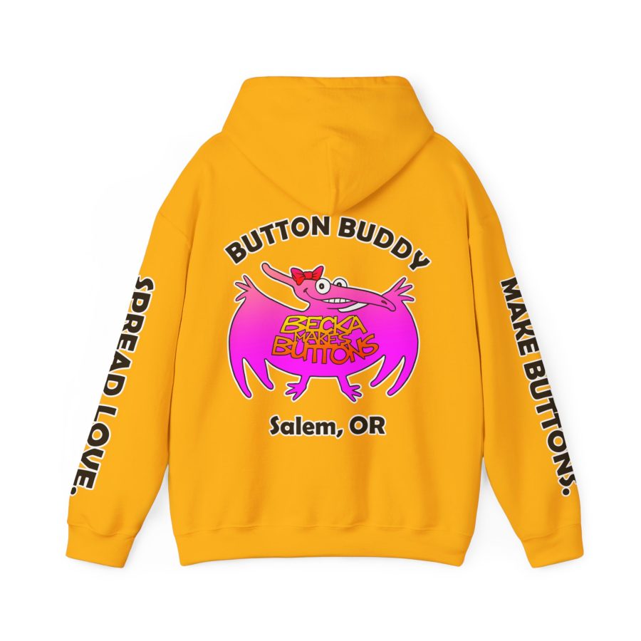 RAD Button Buddy Unisex Heavy Blend™ Hooded Sweatshirt - Image 6