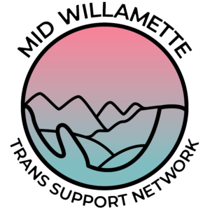 Mid Wilamette Trans Support Network Logo (Community Partner)